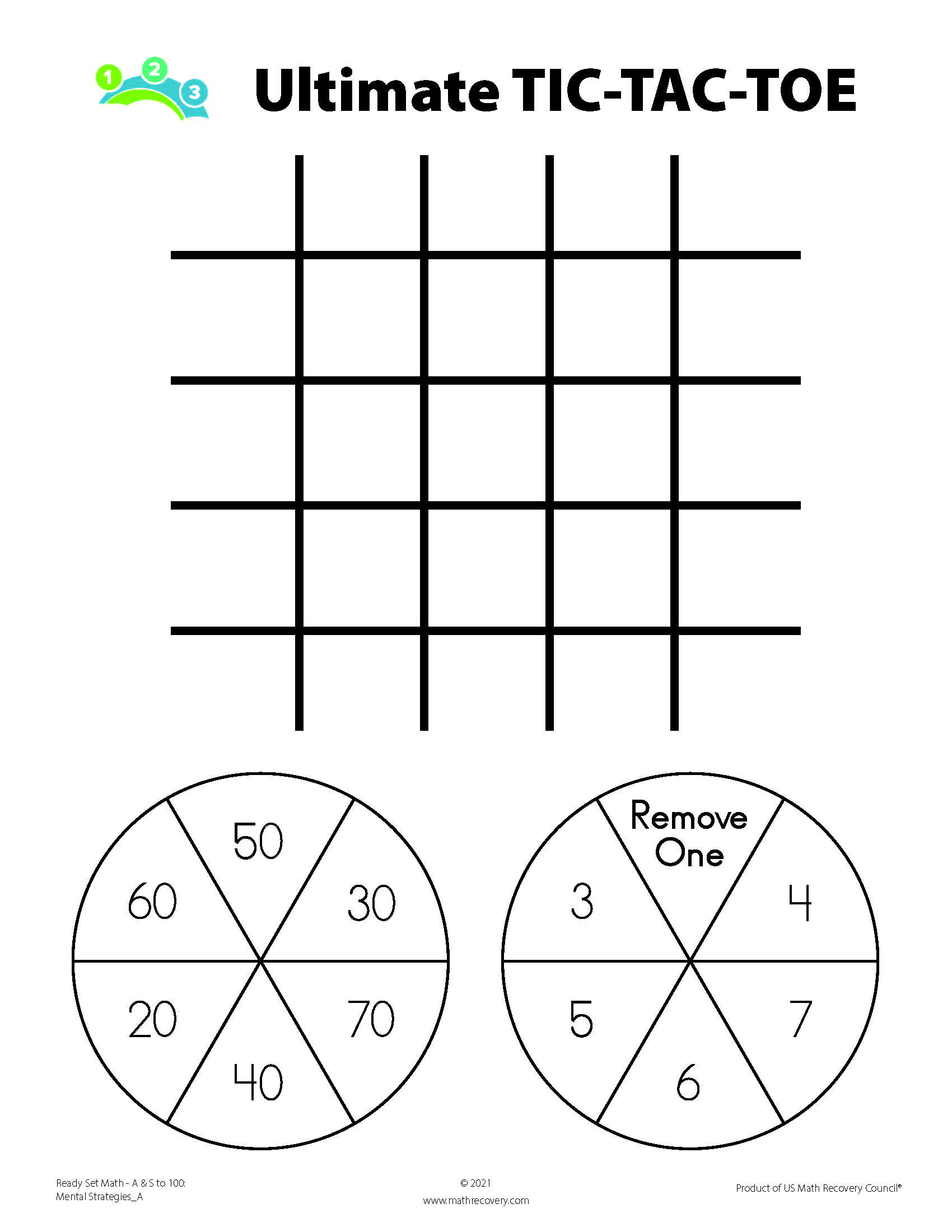 Math Tic Tac Toe: Fun Way to Practice Mental Math